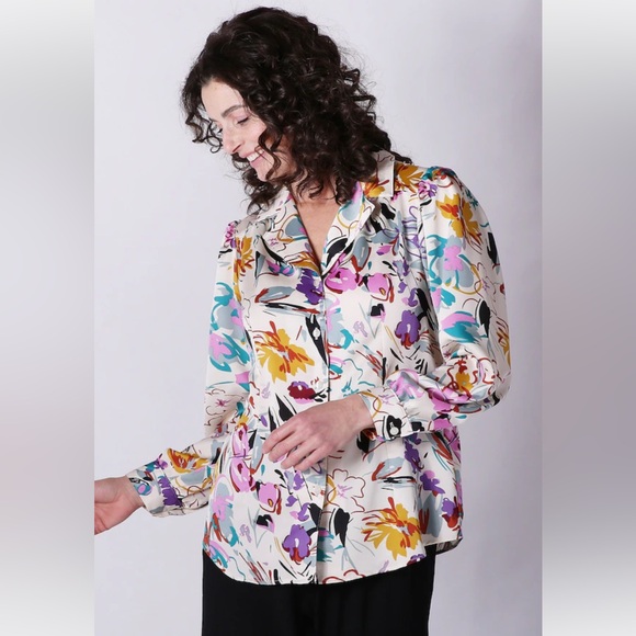 Ladies size XL oversized Blouse - Picture 1 of 12